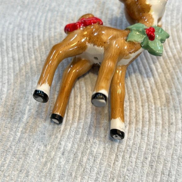 Vintage LEFTON Christmas reindeers set - Picture 8 of 13